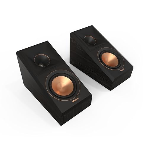 Klipsch Rtp Atmos Klipsch RP-500SA II Dolby Atmos Speakers Walnut | Home Theater Surround ...